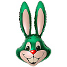 Животные Шар фигура Кролик зеленый 1207-0405