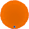 Оранжевая Шар Круг 45см Пастель Matte Orange 1204-1363