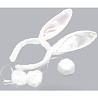  Уши кролика с бабочкой и хвостиком дет 2001-5069