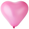  Шары Сердце 16" 44 см Металлик Розовое 1105-0161