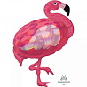 Фламинго Шар фигура Фламинго переливы перламутр 1207-3415