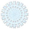  Фигура Снежинка 45см 1410-0312