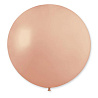 Розовая Шар 40"(100см) 99 бежево розовый 1109-0711