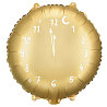Новый год ПД 18" Часы новогодние Gold 1202-3945