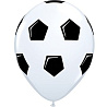  Шелк 11" Мяч футбольный стилиз White/Q 1103-1781