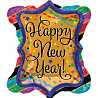 Новый год Шар фигура HNY Табличка праздничная 1207-2941