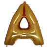 Буквы Шар БУКВА "А", 101см Gold 1207-1651