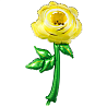 Цветы Любимым К ФИГУРА Роза желтая 1207-5485