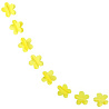  Гирлянда на нитке Цветочки желтая 2,2м 2001-6614