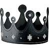  Корона фольг Black&White блеск 12шт 1501-4195