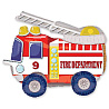  Шар ходячий Пожарная машина, ненадутый 1208-0282