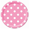  Тарелки New Pink горошек 23см, 8 штук 1502-2366