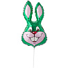 Животные Шар Мини фигура Кролик зеленый 1206-0086