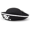 Пираты Шляпа Пирата фетр с серебряной каймой 2001-6625