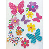 Баннер-комплект Бабочки весенние блеск