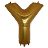 Буквы Шар БУКВА "Y", 101см Gold 1207-1675