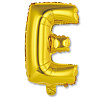 Буквы Шар Мини буква "Е", 36см Gold 1206-0809