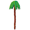 Гавайская вечеринка Фигура Пальма 3D, 240 см 1501-3935