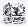 Серебряная Корона Короля серебряная надувная 2001-8435