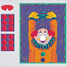  Игра с наклейками Веселый Клоун 1507-0770