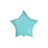 Голубая Шарик Звезда 81см Пастель Blue 1204-0704