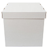  Коробка для шаров белая, 60см 1302-1296