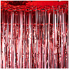 Красная Занавес фольгированный красный 1х2м/G 1501-6561