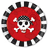  Тарелки Пираты, 23 см 1502-1429