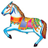  Шар Мини фигура Лошадь цирковая 1206-0473