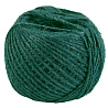  Шпагат джутовый зеленый 2мм 100м 1302-1080