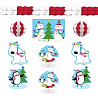 Новогодний снеговик Декор-комплект Снеговик Веселый, 10 пр. 1501-3465
