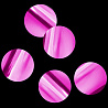  Конфетти Круг розовое фольг 4см 100гр 2001-7931