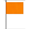  Флажок оранжевый 36х22см/А 1501-4225