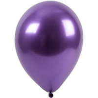 Шарик Qualatex 28см Хром Purple