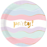 Тарелки Элегантная Вечеринка, 8 штук