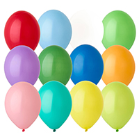 Шарик 26см, цвет СУПЕР ассорти