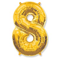 Ф ЦИФРА 8  40" Gold  без УП