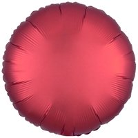 Шарик КРУГ 45см Сатин Sangria