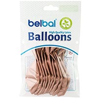 Шарик 32см, цвет 606 Хром Rose Gold 12шт