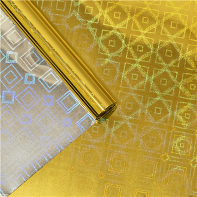  Пленка Золотая голография 0,7х7,5м 1509-1167