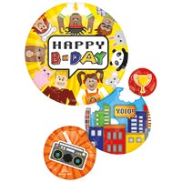 Шар фигура HB Party Блоки ВиртуальныйМир