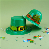 Шляпа пласт мини Лепрекон ассорти 12см