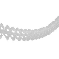 Гирлянда бум Декор белая 3,6м