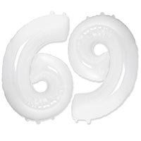 Шарик цифра "6 или 9", 40" White