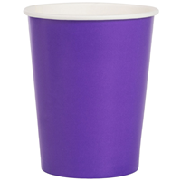 Стакан фиолетовый 250мл 6шт