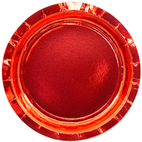 Тарелки блестящие красные 17 см
