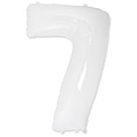 Шарик цифра "7", 40" White