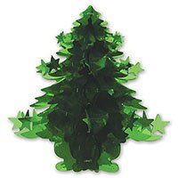 Фигура Елка голографическая 40см