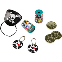 Игрушки для подарков Пират, 24шт