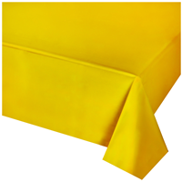 Скатерть желтая 140х275см